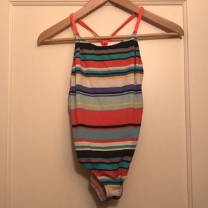 Crewcuts Striped Swimsuit